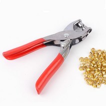 가죽공예 천공마감 아일렛 핀 고정용 펀칭기 하도매 마무리작업 패브릭 네임택 메모장 종이, 1개