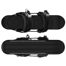 스키바인딩 숏스키 스노우블레이드 어린이 야외 스포츠 훈련 썰매 나일론 신발, 아이들