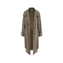 Odlyworkshop Sepia Changeant Trench Coat