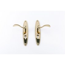 도무스 모티스락 모티스 도어락 M405 PVD 유광 골드 방문손잡이, 85x45mm
