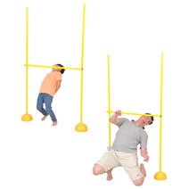 실내용 어린이 신체활동 체육교구 림보세트 유아용 유치원 안전놀이, 1개, S