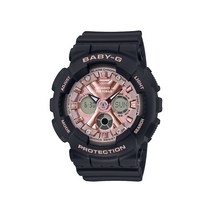 [BABY-G] BA-130-1A4DR 지샥 베이비지 빅페이스 BA-130 시리즈 메탈릭 핑크 블랙 USN