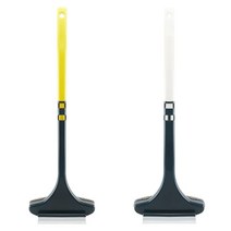 2-in-1 다기능 스크린 브러시 먼지제거기 방충망 청소솔, 옐로우*2, 1개