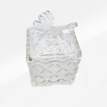 캔들용기 나비 사각 캔들용기 150ml 향초 캔들만들기 재료 카페소품 방산시장 향기에반하다, 1개