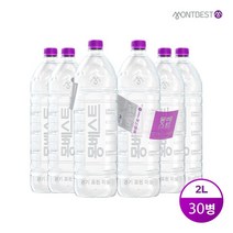 몽베스트 프리미엄 몽베스트 위드어스 (무라벨) 생수 2Lx30병, 단일옵션