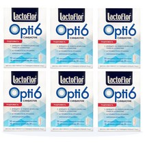 락토플로어 불가리아유산균 옵티6 30정 X 6박스(6개월분), 6개, 15g