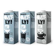 오틀리 오트 드링크 오리지널 귀리음료 1L 2+1 혼합세트 3개입, 오리지널1L (2개)+바리스타에디션1L (1개)