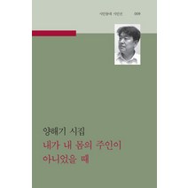 내가 내 몸의 주인이 아니었을 때:양해기 시집, 시인동네, 양해기 저