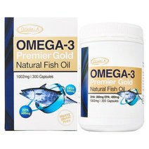 [오리진에이] 오메가3(EPA 420mg DHA 300mg) 프리미어골드 300정 + 호주 양태반 크림 1개, 1000mg 300캡슐