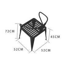야외테이블 테라스테이블 마당테이블 베란다카페 홈카페 철제테이블 정원세트 4인용 6인용, 의자