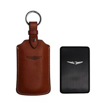 에첼소 [에첼소]제네시스G80 카드키케이스 Genesis G80 Card Key Case, 블랙(Black)