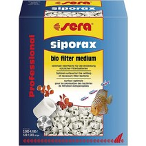 Sera Siporax 프로페셔널 15mm 10L 2.9kg6파운드 수족관 필터 액세서리 화이트 8474 USA 미국
