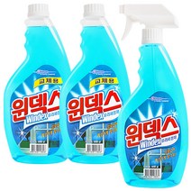 윈덱스 유리세정제 660ml 본품 1개 + 교체용 리필 2개, 단품