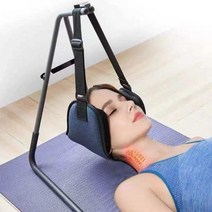 목 견인기 이완기 거북목 경추 스트레칭 넥 해먹 넥클, 넥 해머(삼각지지대 포함)