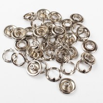 가시도트 돗트 돗또 돗도 가시메 리벳 청단추 청바지단추, 가시돗도9.5mm-니켈(50set)