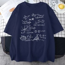 티셔츠 2022 여름 수식 여성 빅뱅 이론 남성 Streetwear 브랜드 의류, 05 XXL, 12 Dark Blue