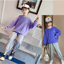 노블아이 겨울신상 주니어 의류 아동복 여아 상하복 퍼플톤프리상하복