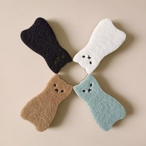 NEW 설거지 수세미 냄비 그릇 식기 주방 취사 조리 도구 부엌 스펀지 용품 고양이 캐릭터 스폰지 4개 1세트