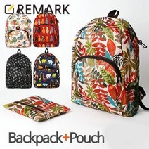 포켓반달배낭 백팩 여행가방 접이식 휴대용