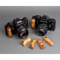 펜탁스 Pentax LX 필름카메라용 그립감 좋은 나무손잡이 우드그립, 원컬러