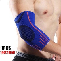 테니스 헬스 엘보 엘보우 팔꿈치 보호대 아대 스트랩 건염 관절염 역도 체육관 용 압축, 파란색, XL