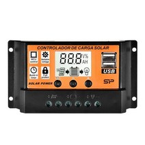 발전기 트랜지스터 테스터 lcr 24v 10a 20a 30a 40a 50a mpptpwm 조정 가능한 듀얼 usb 포트 자동 매개 변수 태양열 충전 컨트롤러 태양 전지 327, 협력사, 1개