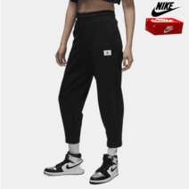 나이키 NIKE 조던 플리스 여성 팬츠 트레이닝 하의 바지 ballon 블랙