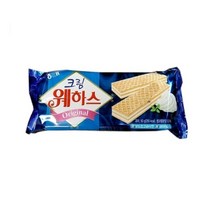 해태 웨하스크림 50g 과자 간식 사무실 학원 유치원 회사 어린이집 공부방 스낵 크래커, 004 해태제과 웨하스크림 50g