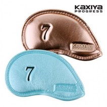 DM KAXIYA 카시야 펄샤이니 아이언 커버 10개 골프채, 블루