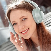 2022년형 QCY H2 접이식 블루투스 무선 헤드셋 게이밍 중저음 헤드폰 민트색, 단품, 민트