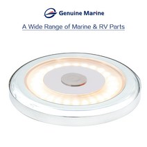 호환용 RV LED 라운드 천장 돔 지붕 빛 캠핑 카라반 해양 보트 액세서리에 대 한 조 광 기 스위치와 12v 3w 인테리어 램프, CHINA, One Size, 기본