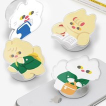 스누즈키튼즈 스쿨 아크릴톡 스마트톡 그립톡 핑거톡 홀더 거치대, 마요교복