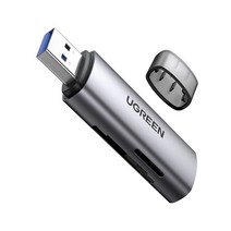 카드 리더기 판독기 UGREEN-usb 3.0 카드 리더 SD 마이크로 TF 카드리더 PC 노트북 액세서리 스마트 메모리, 01 USB3.0 SD TF