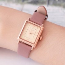 루쥬아 제시아 여성 손목 가죽시계