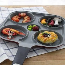 클레어 스팀 4구 후라이팬 (뚜껑포함)