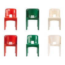 어셈블리팩토리 3color 블럭 체어 카페 예쁜 인테리어 의자, 1p, 레드