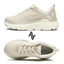 아키클래식 메모리테크 인솔 남녀 리커버리 슈즈. 범퍼 그레이 아이보리