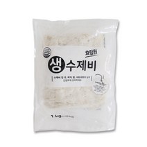 새벽수풀동산 효림원 쫀득 생수제비, 1개, 1kg