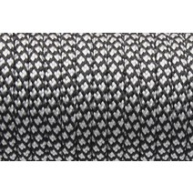 GEGEDA 파라코드 550 낙하산 코드 랜야드 텐트 로프 가이라인 밀 스펙 타입 III 7 가닥 50FT 100FT 하이킹 캠핑용, 149 diamond white+50feet