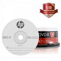 HP DVD-R 25P CakePRD25P투명, 단품