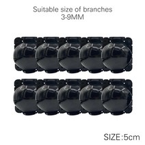 접목테이프 광분해 원예용 국산 접목칼 접목보호재 1020pcs 식물 응원 장비 재사용, 씨엔, 5cm 블랙 10pcs