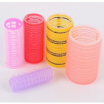 찍찍이롤 헤어컬 그루프 6개 구루푸 머리고정 열셋팅미용롤 그루푸 구르프, 사이즈, Q24mm