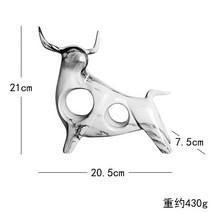 동물 조형물 야외 정원 인테리어 소품 현대 홈 장식 암소 조각 모델 수지 동상 장식, [12] Cow E-Raise Head