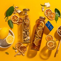 담금주키트 온마음담아 300ml, 1개, 정성담아(생강/레몬)