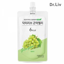 (행사) 닥터리브 곤약젤리 청포도맛 1박스(10팩입), 1개