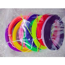 저온 3D 펜 PCL 필라멘트 1.75MM 인쇄 온도: 70 ~ 100 ℃ 10 색 * 3M 총 적합, 01 PCL 30M