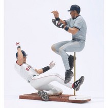 양키스 vs 레드삭스 듀오 MLB 메이저리그 피규어 베이스볼 야구모형장식, 기본선택
