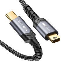 코드웨이 USB C타입 to 미니5핀 외장하드 케이블, 0.3M