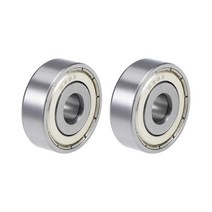 Uxcell 6700ZZ 딥 그루브 볼 베어링 10mm x 15mm 4mm 이중 차폐 크롬 스틸 P6ABEC3 2개 USA 미국