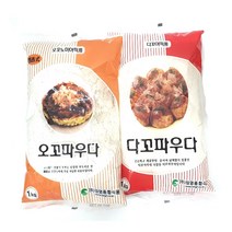 태명 오코노미야키 다코야키 파우더 분말 1kg 2종중택, 다코파우더01kg